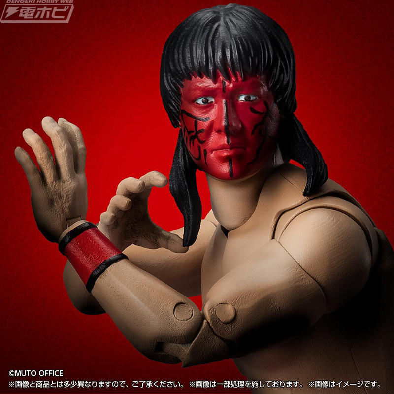 毒霧噴射ギミック付き！悪の化身「グレート・ムタ」がアクション