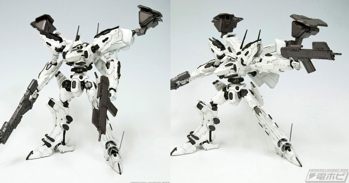 最大の特徴である変形を再現！『アーマード・コア』プラモデル「ライン