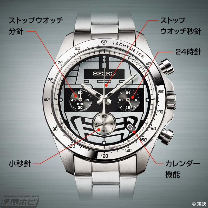 宇宙刑事」40周年記念『宇宙刑事ギャバン』ウオッチがインペリアル