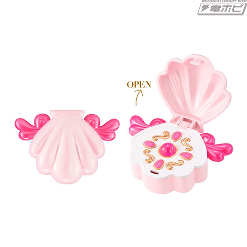 るちあ、波音、リナのアクアピッチや、e-pitchマイクなどのアイテムが