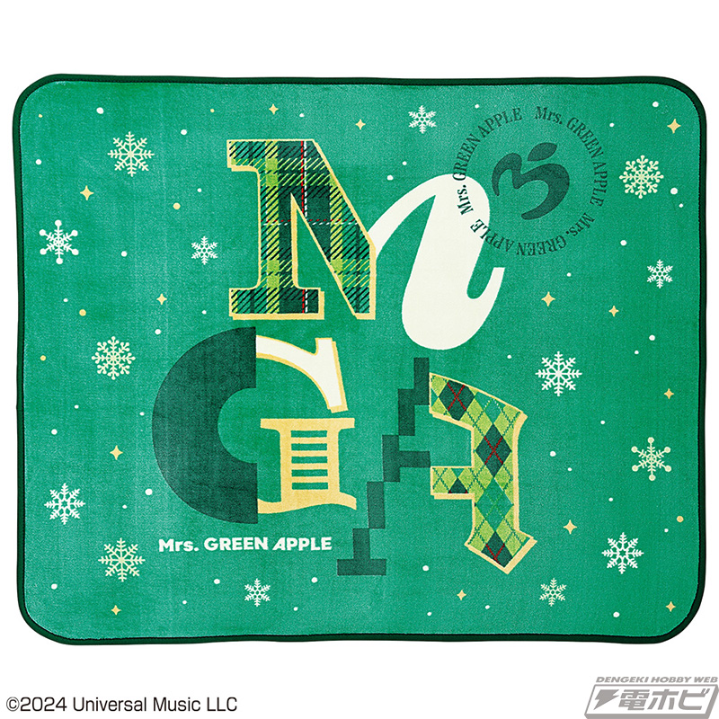 Mrs. GREEN APPLE」が一番くじに初登場！ミニフィギュアやブランケット