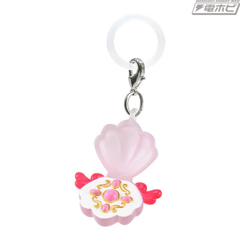 るちあたちのアクアピッチが傘やペットボトルに付けられるミニチュア