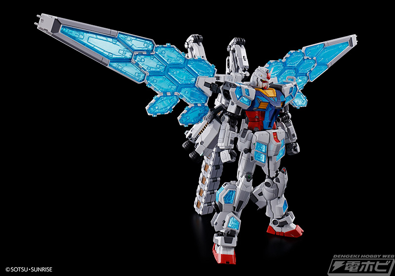 ガンプラ「1/144 RX-78F00/E ガンダム（EX-001 グラスフェザー装備