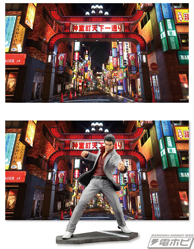 伝説の極道、堂島の龍が立体化！『龍が如く』桐生一馬が躍動感あふれる