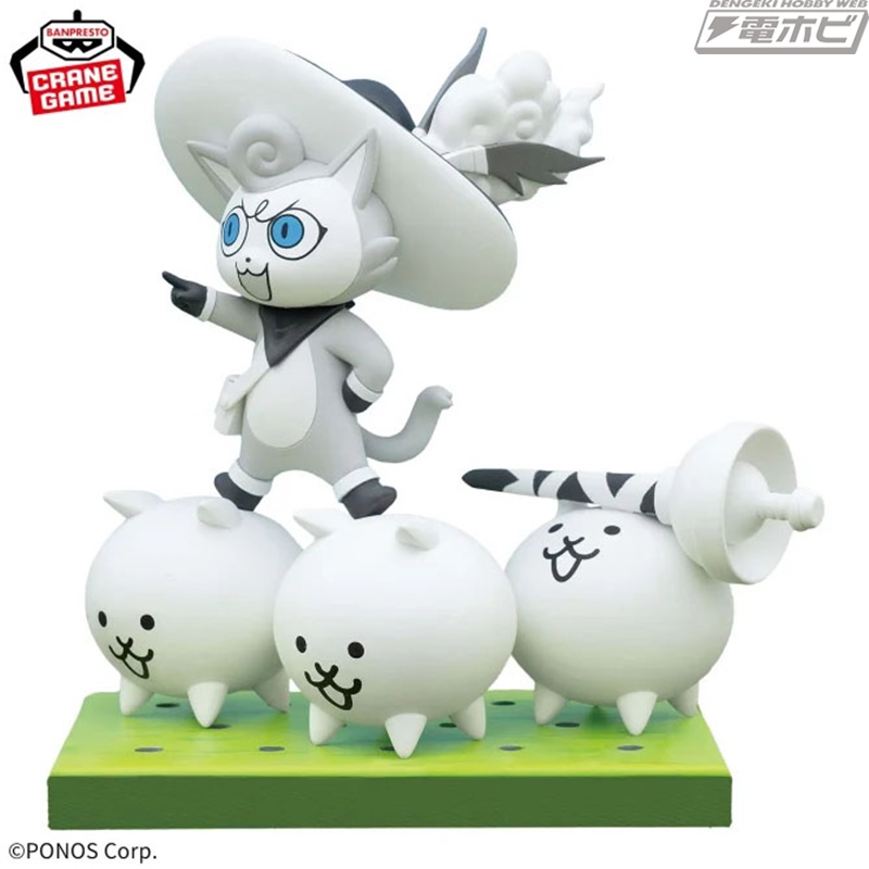 並べれば出陣するにゃんこ軍団を再現できる！『にゃんこ大戦争』より