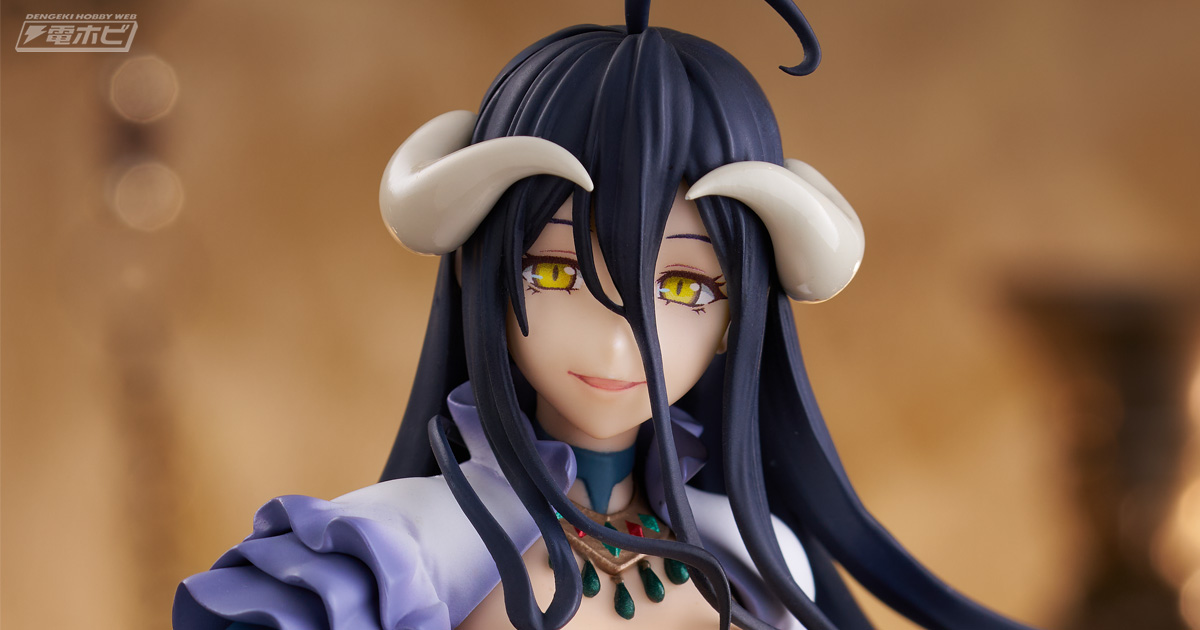 抜群のスタイルも再現！『オーバーロード』漆黒のドレス姿のアルベドが