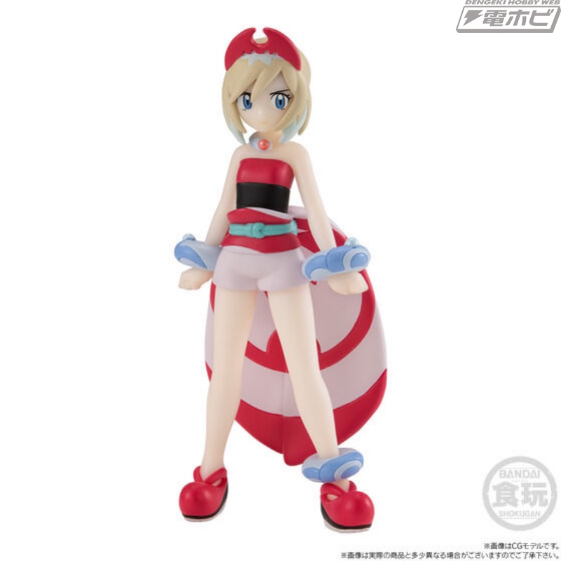 ポケモンやトレーナーたちを1/20スケールで表現するフィギュアシリーズ