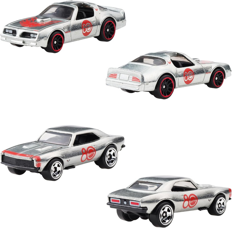 ホットウィール（Hot Wheels）」マテル80周年を記念したメタリックカー