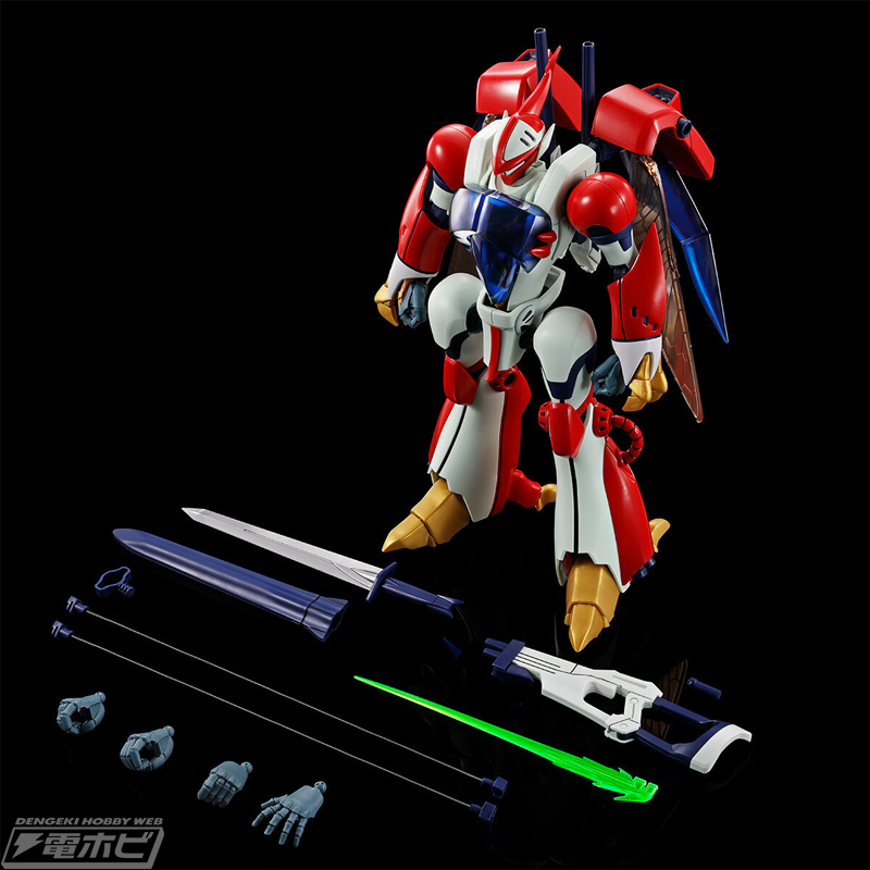 可変型オーラ・バトラーならではの各種形態を最新技術で徹底的再現