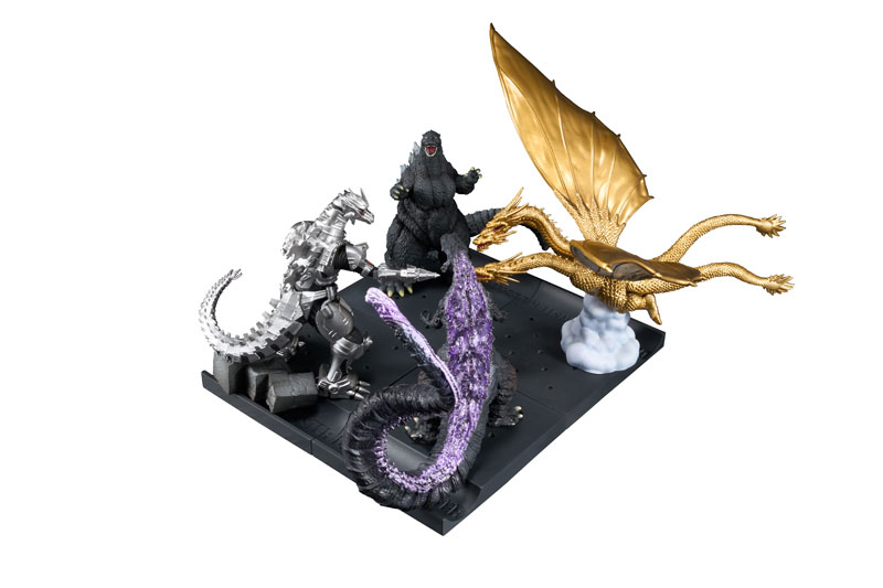 自分だけの怪獣バトルを再現可能！ゴジラ、キングギドラ、3式機龍