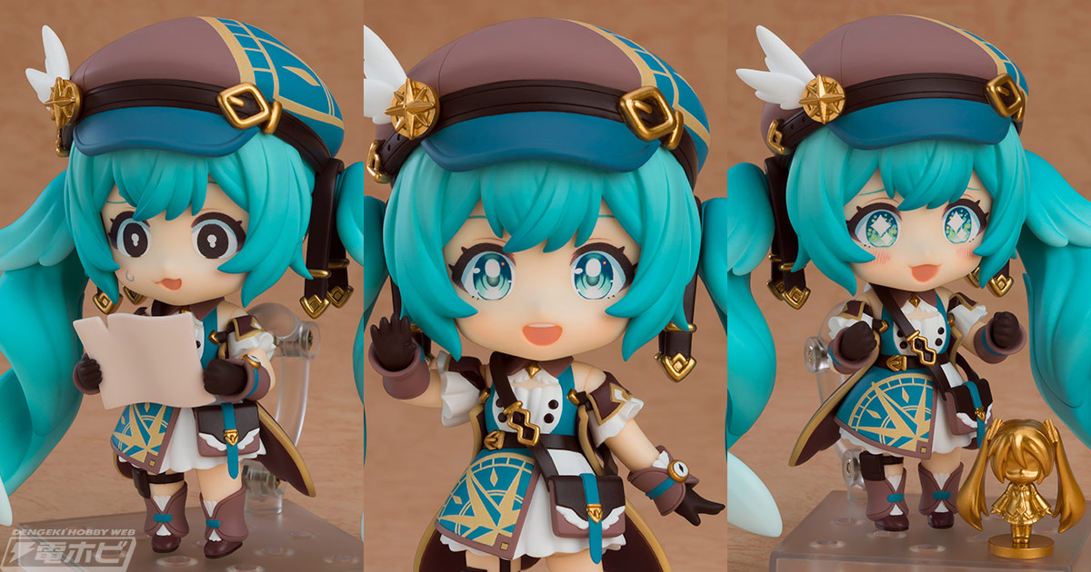 100番目の「ねんどろいど初音ミク」が登場！「冒険」をテーマに月の兎