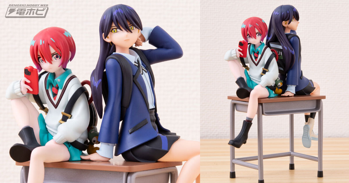 機動戦士Gundam GQuuuuuuX』マチュとニャアンがセットになって食玩