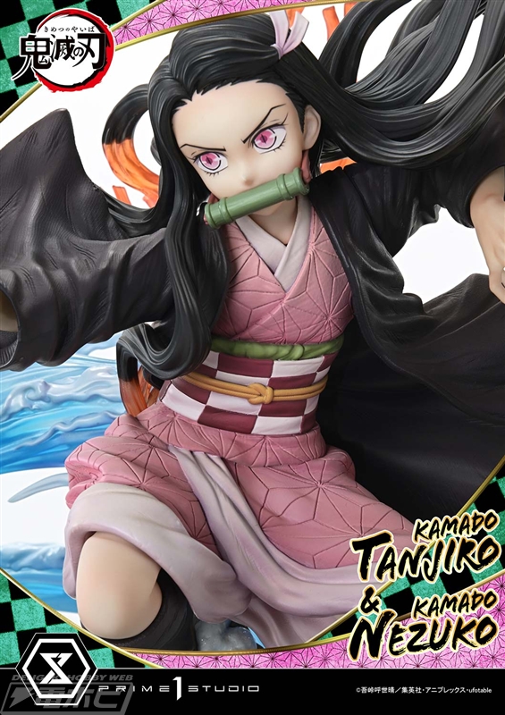 鬼滅の刃』竈門炭治郎と竈門禰豆子の1/6スケールスタチューが登場