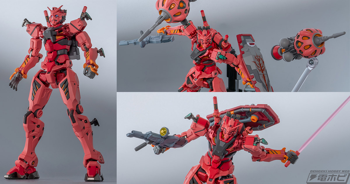 シャアとシュウジが乗った、赤い姿をイメージ通りに立体化！『機動戦士