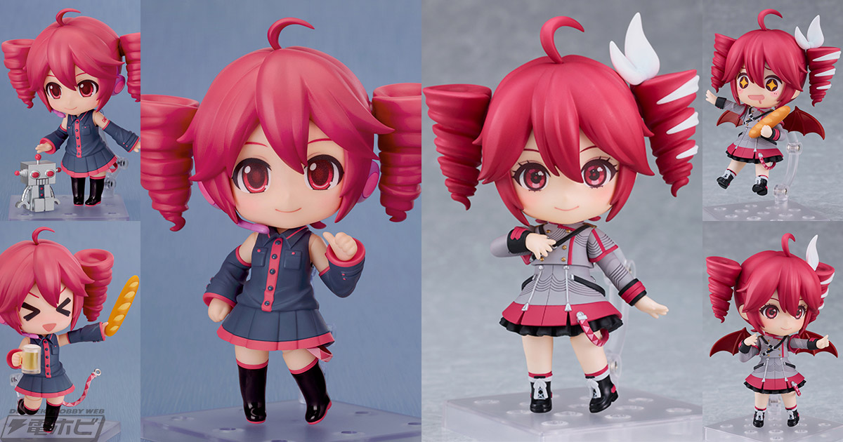 重音テト」が『UTAU』のおなじみの姿でねんどろいど2.0仕様で登場