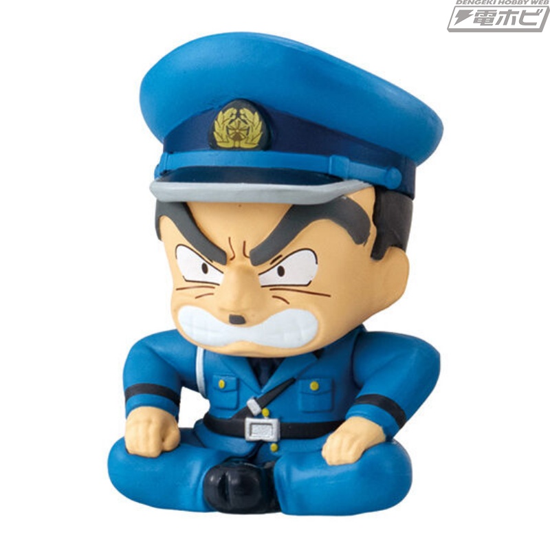 ガシャポンフィギュア「まちぼうけ」に『こち亀』が登場！両さんや大原