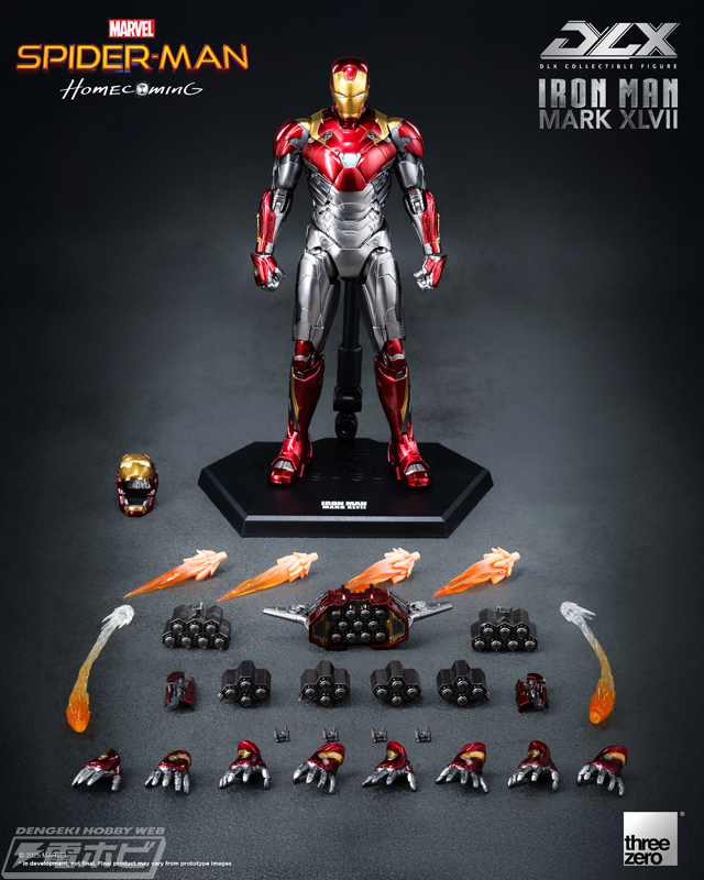 スパイダーマン：ホームカミング』アイアンマン・マーク47がDLX
