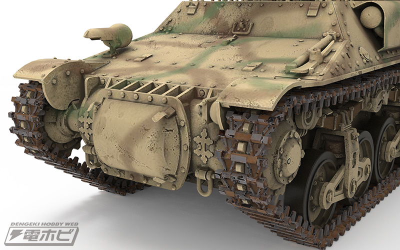 ドイツ自走榴弾砲「10.5 cm leFH 18/4 aufゲシュッツヴァーゲンLr.s.(f