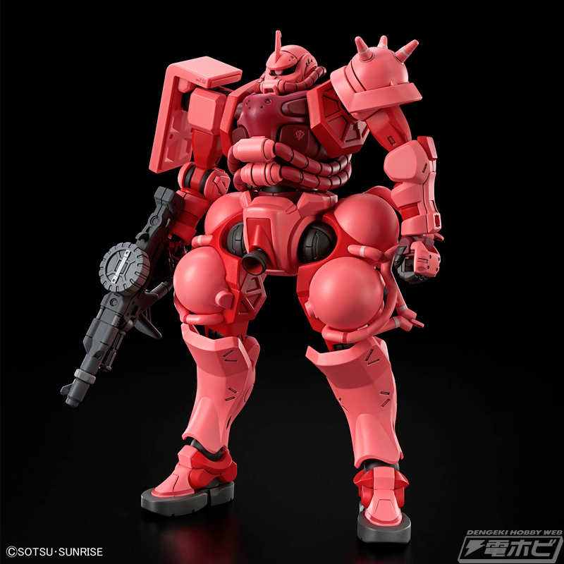 ガンダム ジークアクス』シャアのパーソナルカラーである赤色に