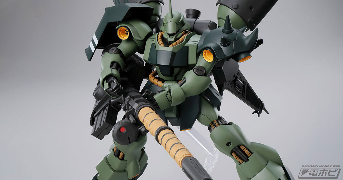 重武装仕様のバックパックを新規造形で再現！「ガンダム」ガンプラ「HG