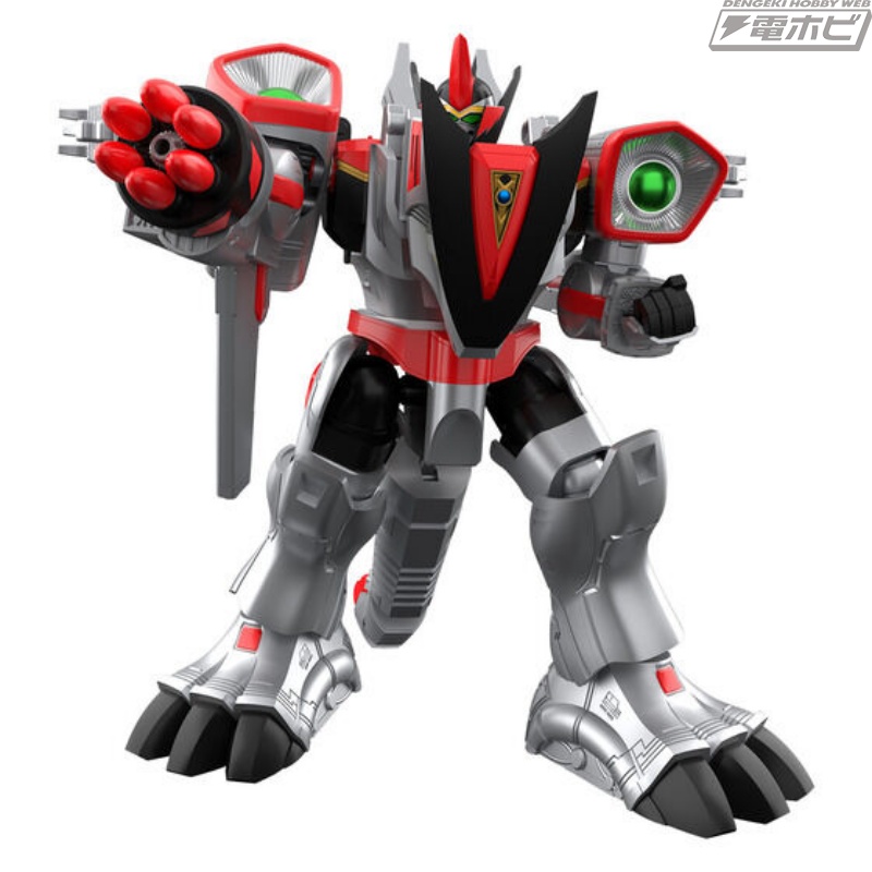 恐竜モードからロボモードに変形！『未来戦隊タイムレンジャー』より