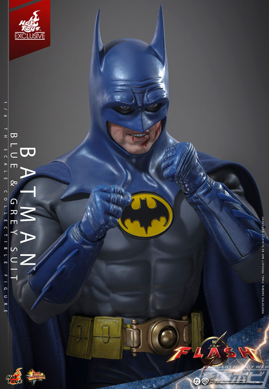 映画『ザ・フラッシュ』から幻のブルー＆グレースーツを装着した