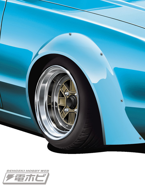 アオシマの「ザ☆チューンドパーツ」シリーズに旧車のカスタムに最適な