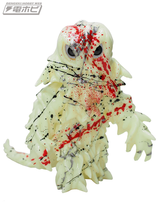 CCPのAMCシリーズにてポップでアートな「ヘドラ」が出現！蓄光ソフビ製