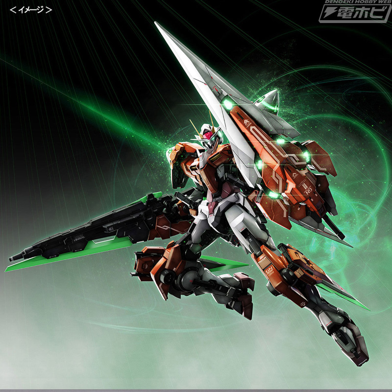 展開・連結・発光ギミックを有した剣を持つ赤きセブンソード