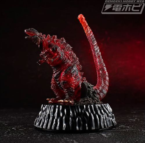 ジオラマ付きガシャポン「HG D+」シリーズにミレニアムゴジラ出現