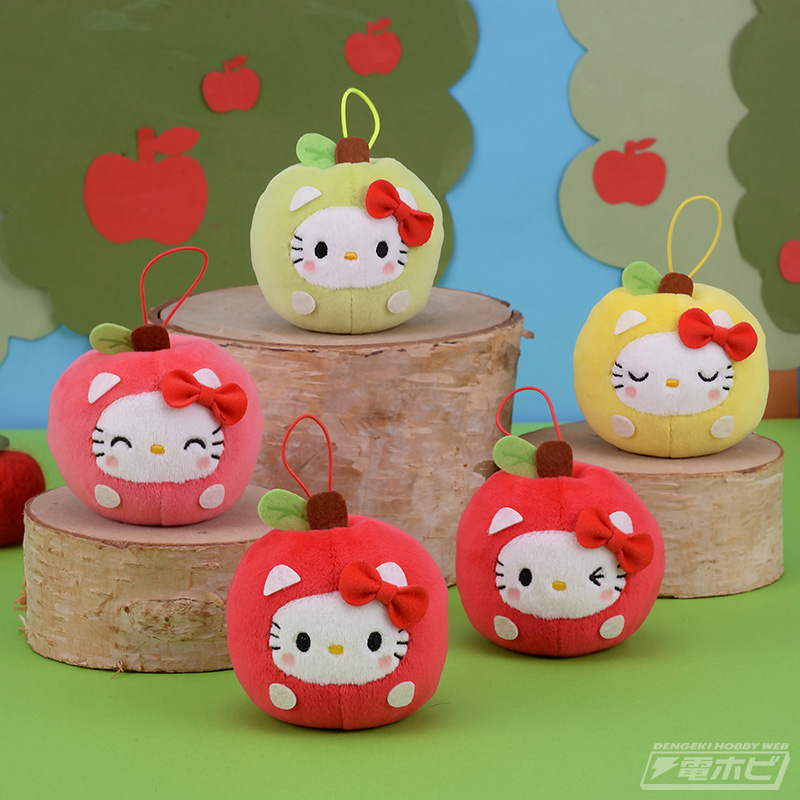 リンゴになったキティちゃんはいかが？「りんころりん」デザインの