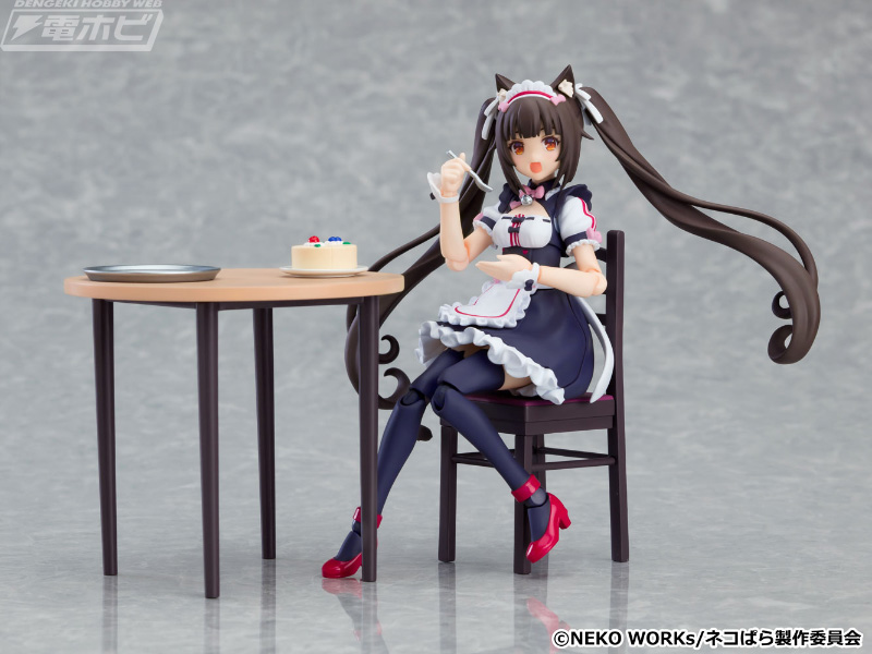 ネコぱら』ショコラとバニラが可動フィギュア「figma」シリーズより