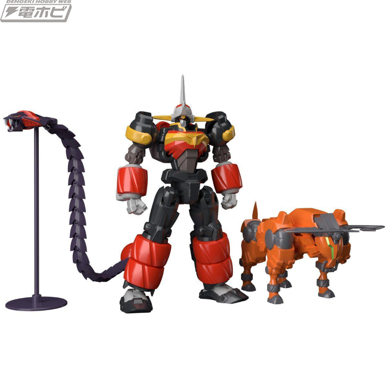 GEAR戦士電童』のスーパーミニプラ「電童」と「凰牙」の詳細が公開