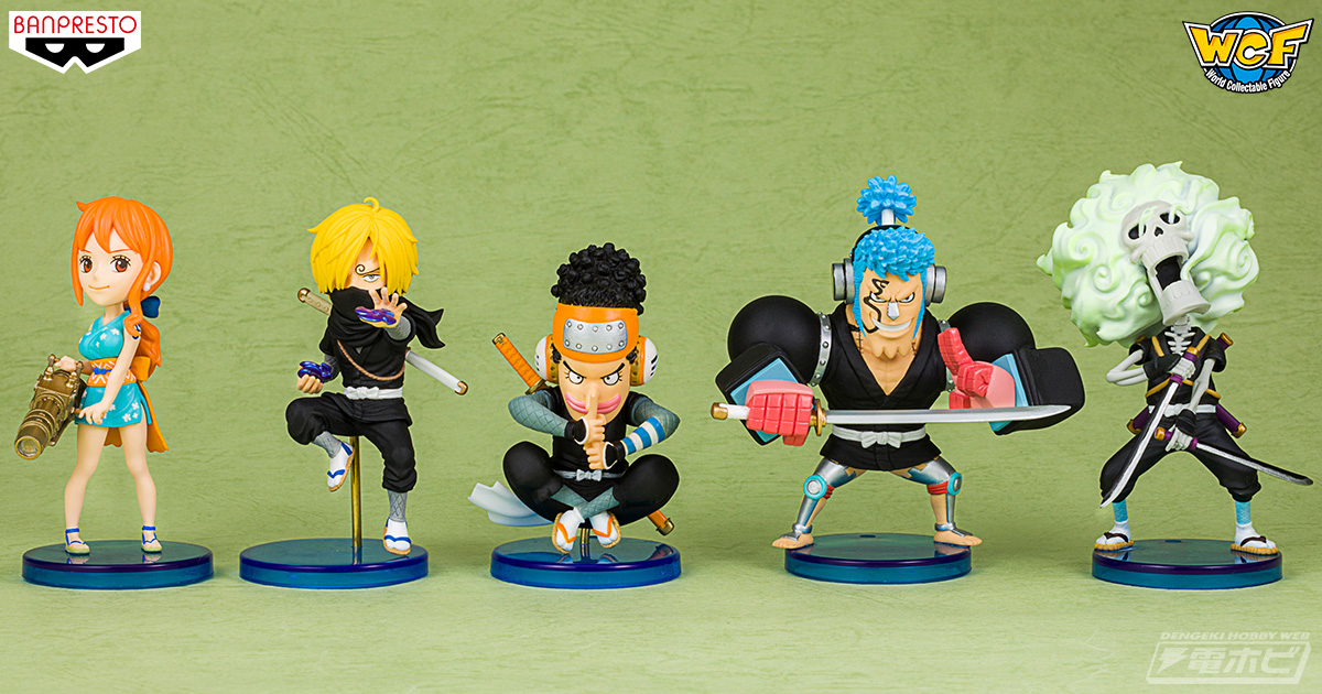 ワンピース』ワノ国衣装のナミたちがデフォルメフィギュア「WCF」に