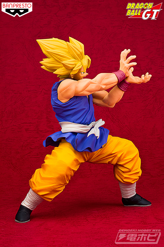 ドラゴンボールGT』上空にかめはめ波を放つ孫悟空がプライズフィギュア