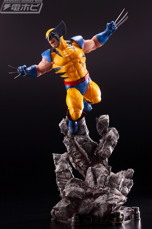 X‐MEN』のウルバリンがスタチュー化！迫力のバトルシーンを大胆な構図