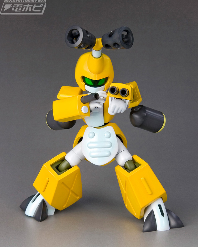 スプリングギミックなど搭載でガシガシ遊べるキット！『メダロット』を