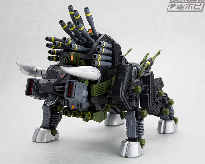 ZOIDS』突撃用ゾイド・ディバイソンが新規デカールを追加して