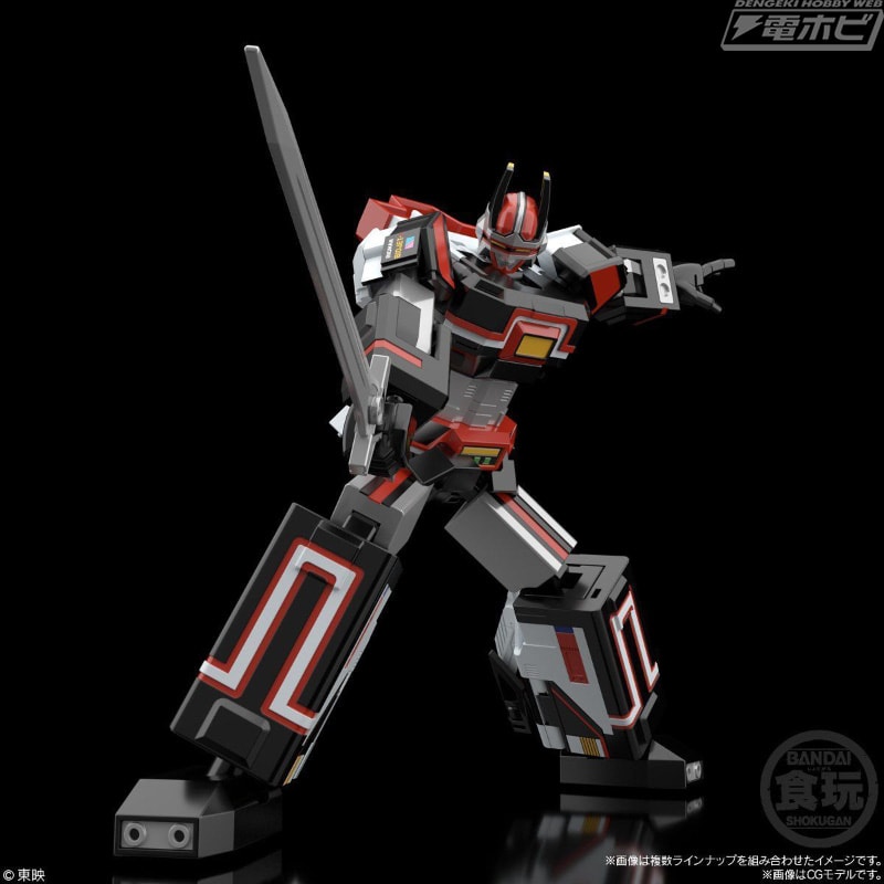 戦艦形態と空母形態に変形できるバイオドラゴンも！『超電子バイオマン