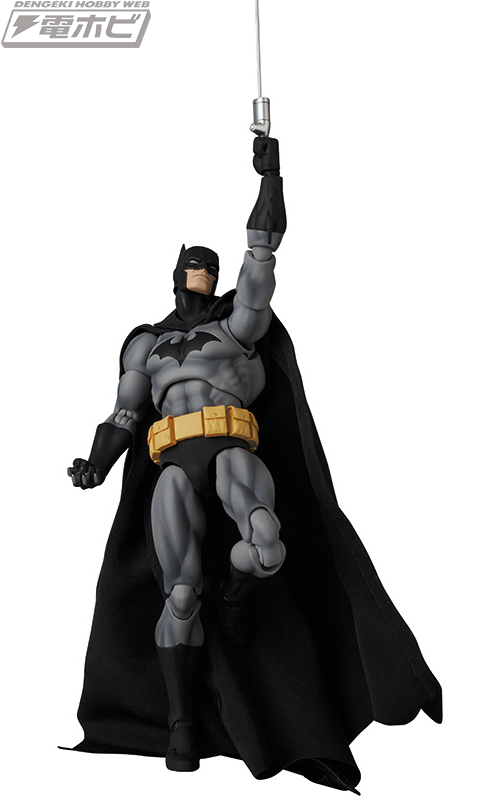 人気コミック『HUSH』版のバットマンがブラックVer.でMAFEX化！抜群の