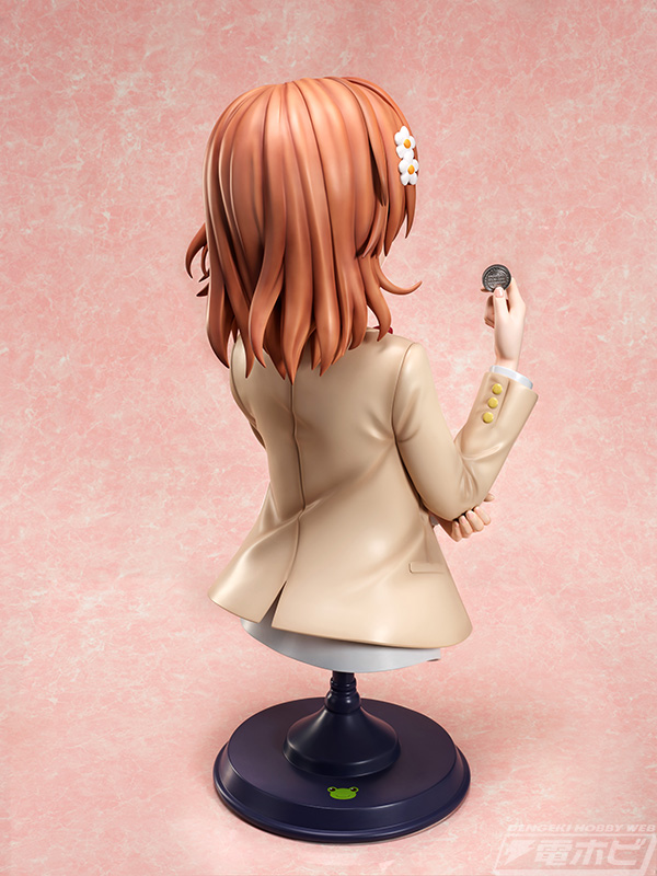 とある科学の超電磁砲T』御坂美琴の等身大胸像フィギュアが登場