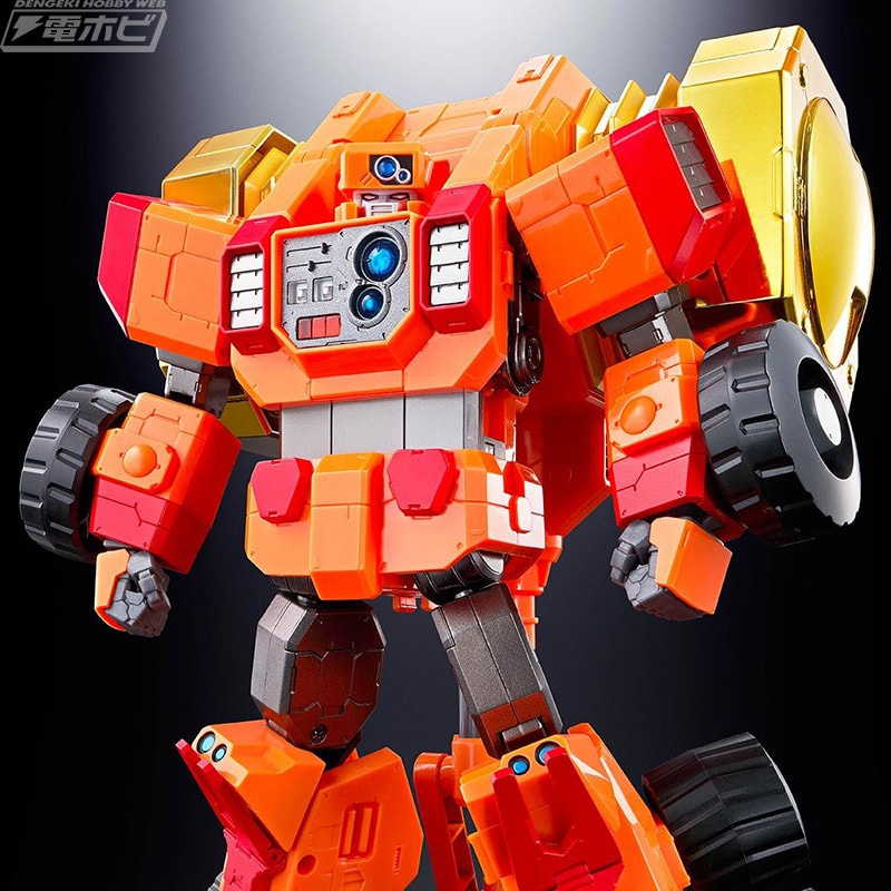 ロボ形態・タンク形態など3形態に完全変形！『勇者王ガオガイガー