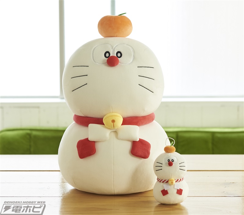 も～っちもちな姿のドラえもん＆ドラミ！ギュッと抱きしめたくなる