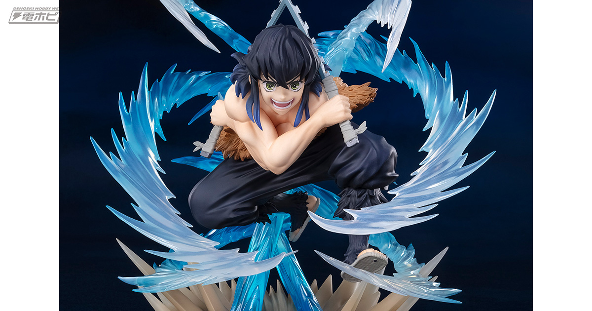 躍動感あふれる姿やド派手なエフェクトに注目！『鬼滅の刃』の