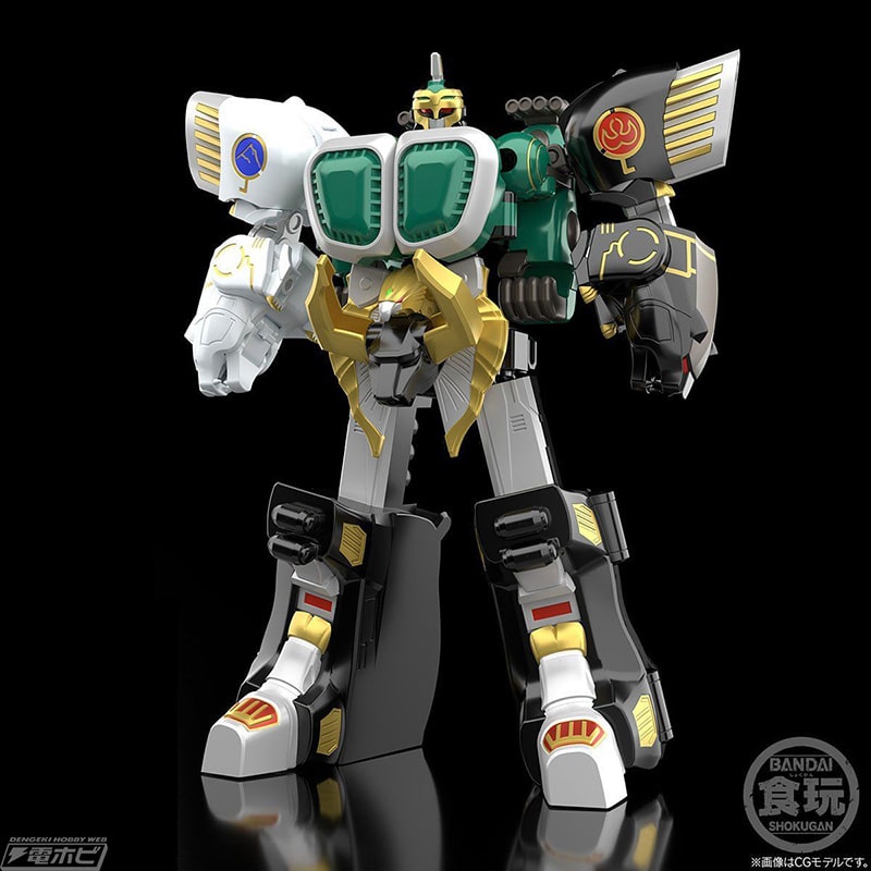 百獣戦隊ガオレンジャー』のプラモデル「SMP 百獣合体 ガオマッスル