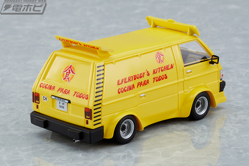 スパルタンX』登場のキッチンカー「スパルタン号（三菱デリカ・スター