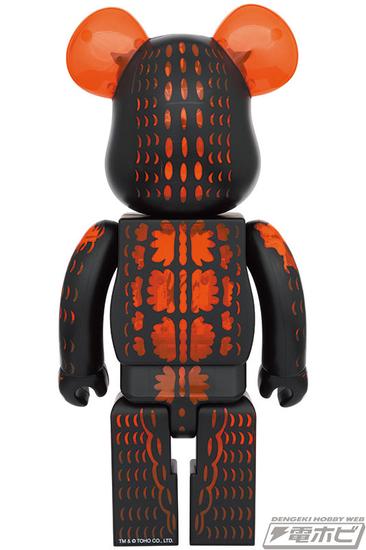 体表が赤熱化した『ゴジラVSデストロイア』版のゴジラがBE@RBRICKに