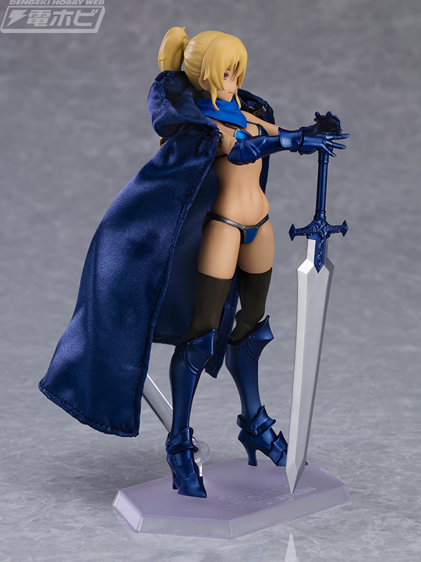 大剣、盾などが付属！ビキニアーマー姿の「figma マコト」が褐色金髪の