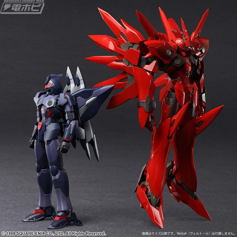 スタイリッシュなフォルムをシャープな造形で美しく再現！『ゼノギアス