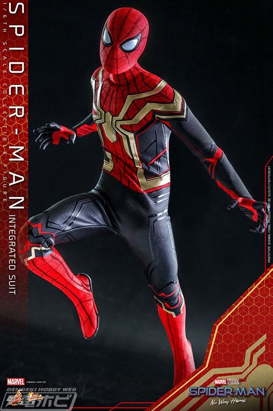 スパイダーマン：ノー・ウェイ・ホーム』究極スーツのスパイダーマンが